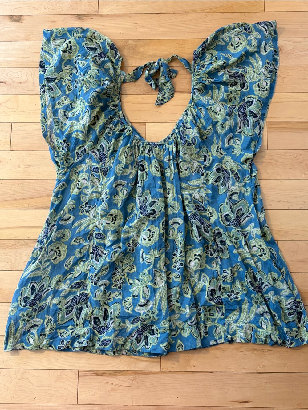 NWT Free People Kauai Getaway Printed Tunic size large - Picture 8 of 8